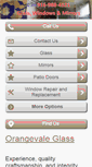 Mobile Screenshot of orangevaleglass.com